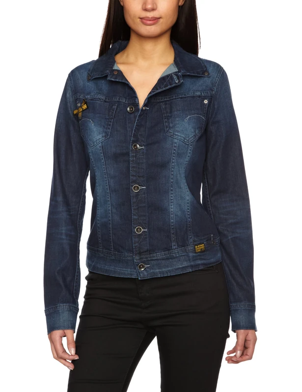 G-STAR RAW Basics Midge JKT Wmn Women's Jacket dk Aged Medium