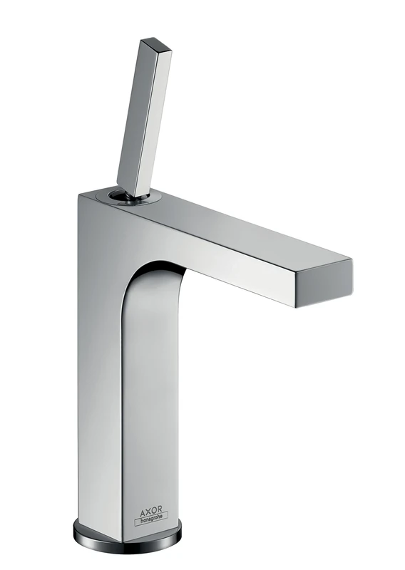 Axor 39032000 hansgrohe Citterio Single Lever Basin Mixer Tap 160, Without Drain Fitting, Projection 141 mm Colour: Chrome Bathroom washbasins, Auslaufhöhe 160mm