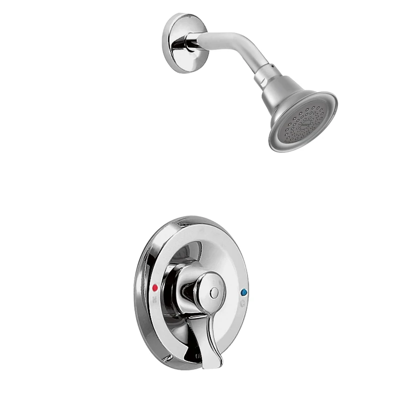 Moen T8375 Commercial Posi-Temp Pressure Balancing Shower 2.5 gpm, Chrome