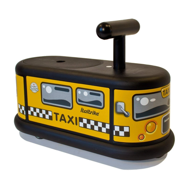 Italtrike La Cosa Taxi Ride-On Toy – Durable and Compact Toddler Vehicle for Indoor Play, Ergonomic Design for Kids Ages 1-6