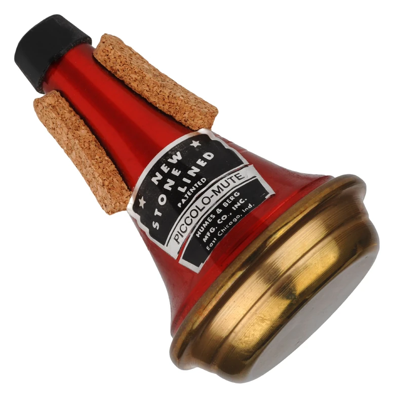 Humes & Berg Mute New Stone Lined Symphonic Straight 115B Piccolo Trumpet