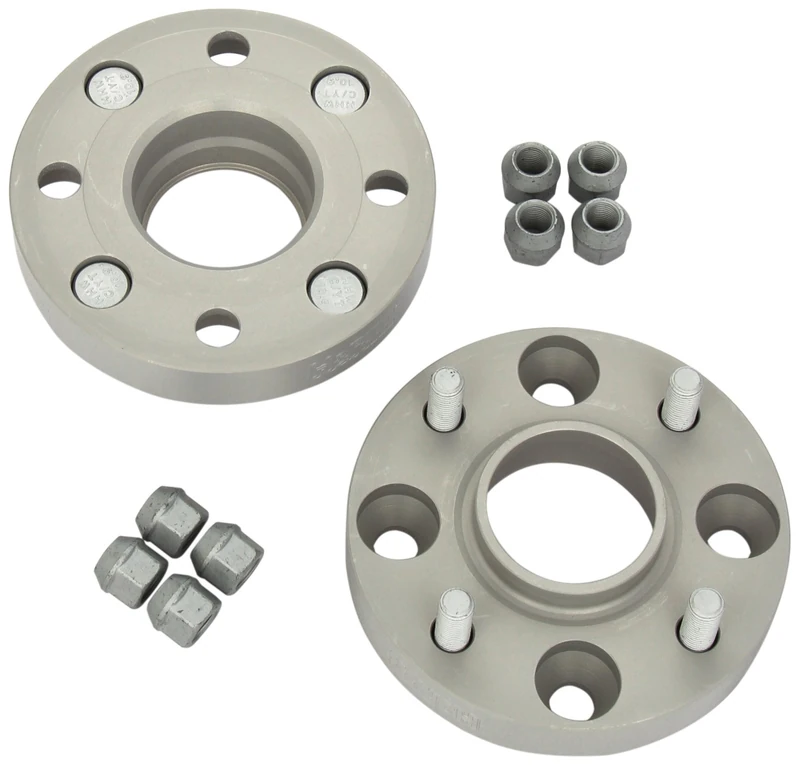 H&R DRM-System Wheel spacer set 50mm per axle - Bolt pattern 4x114,3 - Hub 64,0mm - Bolt size M12x1,5 - compatible with Honda/Rover