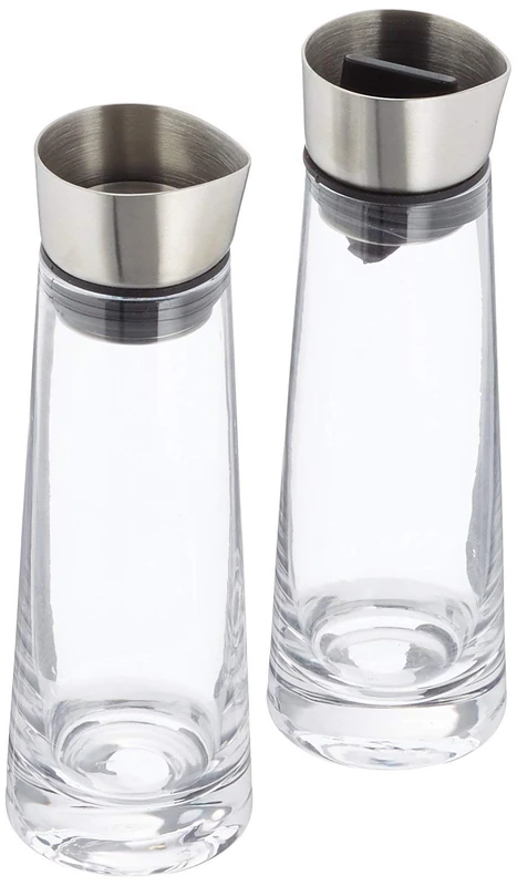 blomus Stainless Steel/Acrylic Macchiato Sugar and Creamer Set - Image 1