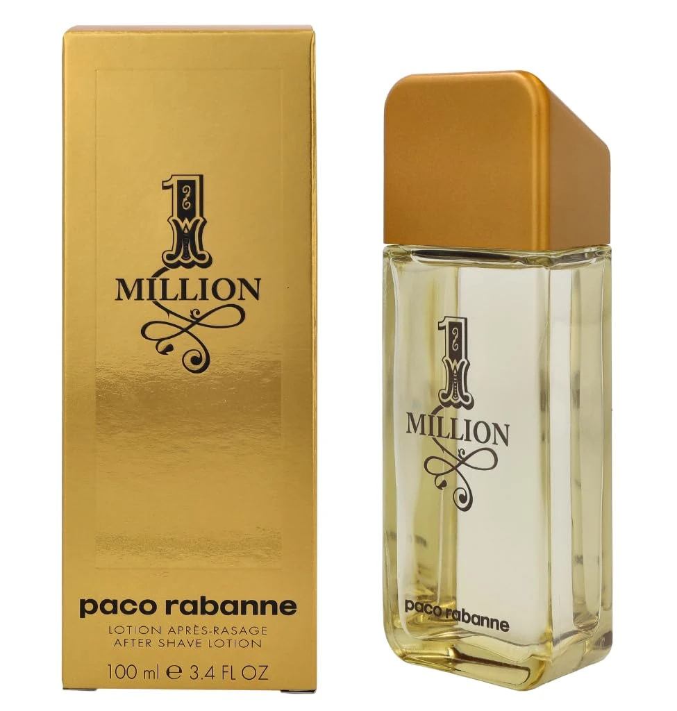 Paco Rabanne - 1 Million for Men After Shave Lotion Black 101 ml (Pack of 1)