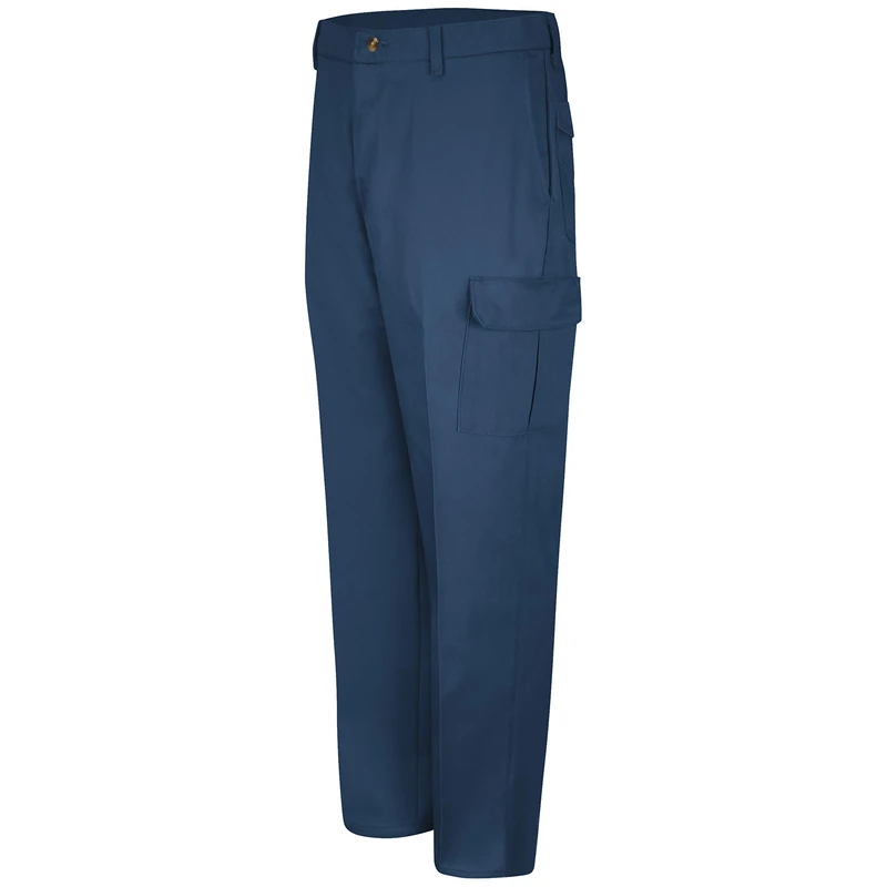 Red Kap Men's Cotton Cargo Pant - Blue - 38W x 34L - Image 1