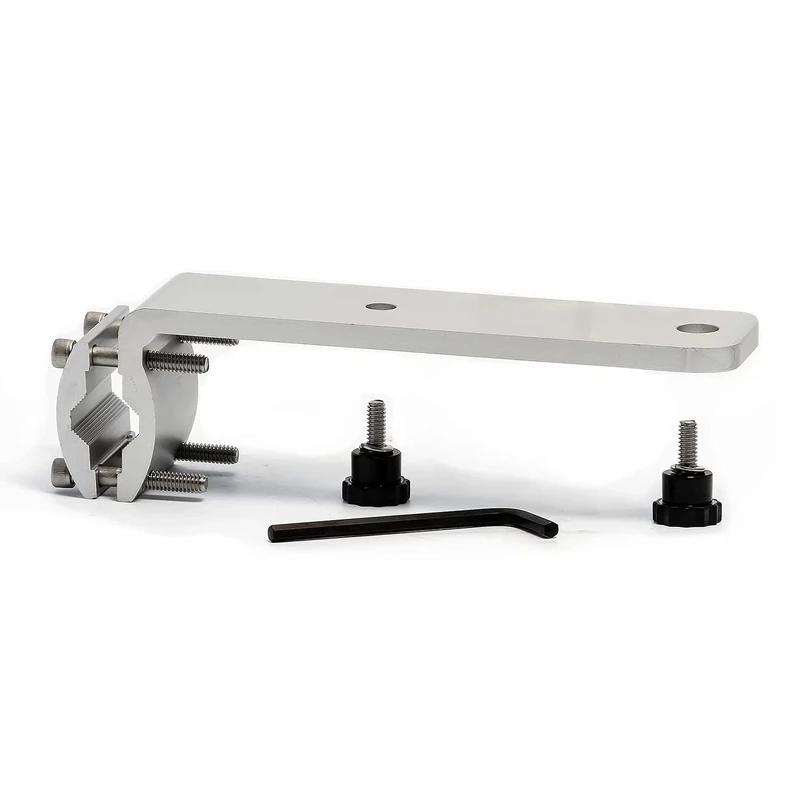 Camco 58182 Stow N' Go Outboard Grill Rail Mount, Aluminum Fiberglass, One Size