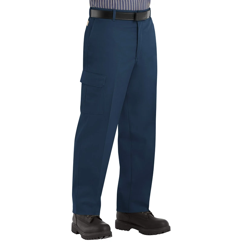 Red Kap Men's Industrial Cargo Pant - Blue - 36W x 32L