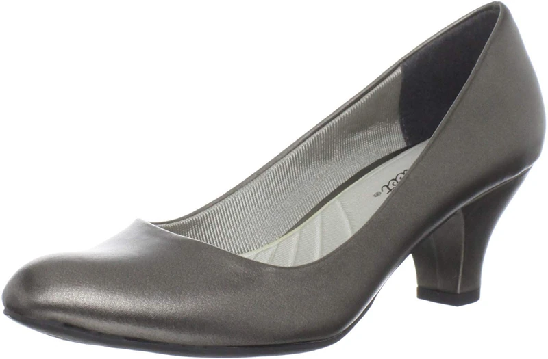 Easy Street Women's Fabulous Dress Shoes, Pewter, 6.5 UK