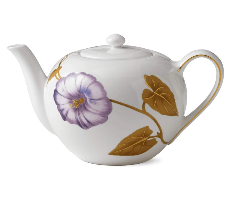 Royal Copenhagen Flora Teapot Fine Bone China White - Image 1