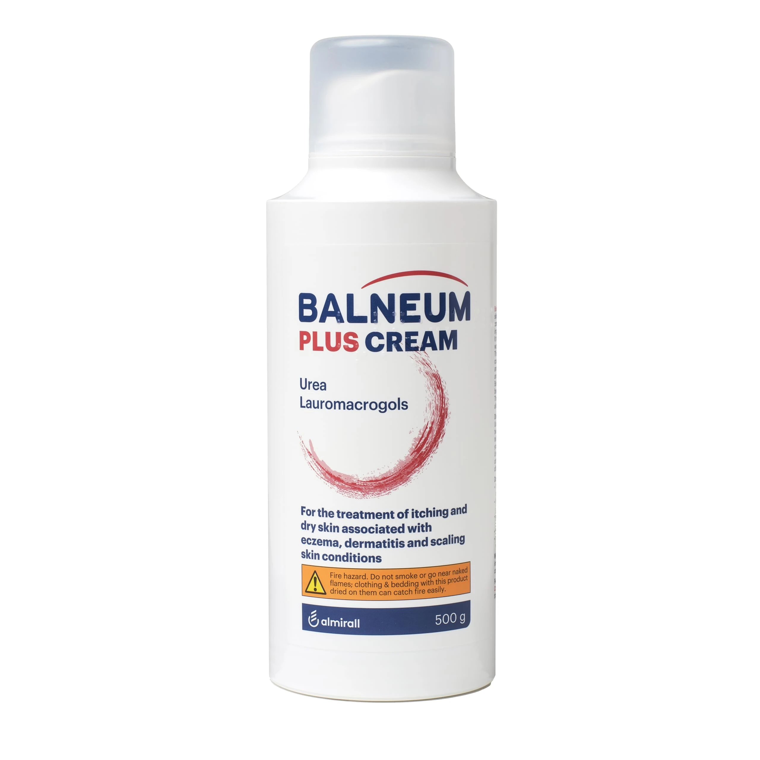 Balneum Plus Cream - Intensive Hydration for Dry Skin - Suitable for Children and Adults - Moisturises and Soothes Itchy Skin, For All-Day Moisture Lock - 500g