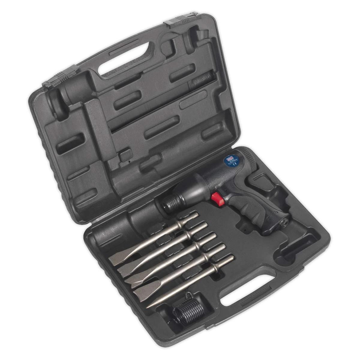 Sealey Sa613 Air Hammer Kit Composite Premier - Medium Stroke