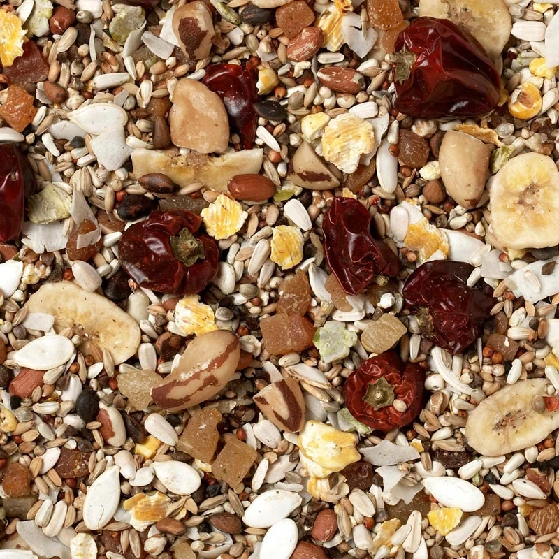 Johnston & Jeff Low Sunflower Diet for African Greys Parrot Food, 12.75 kg - Image 1