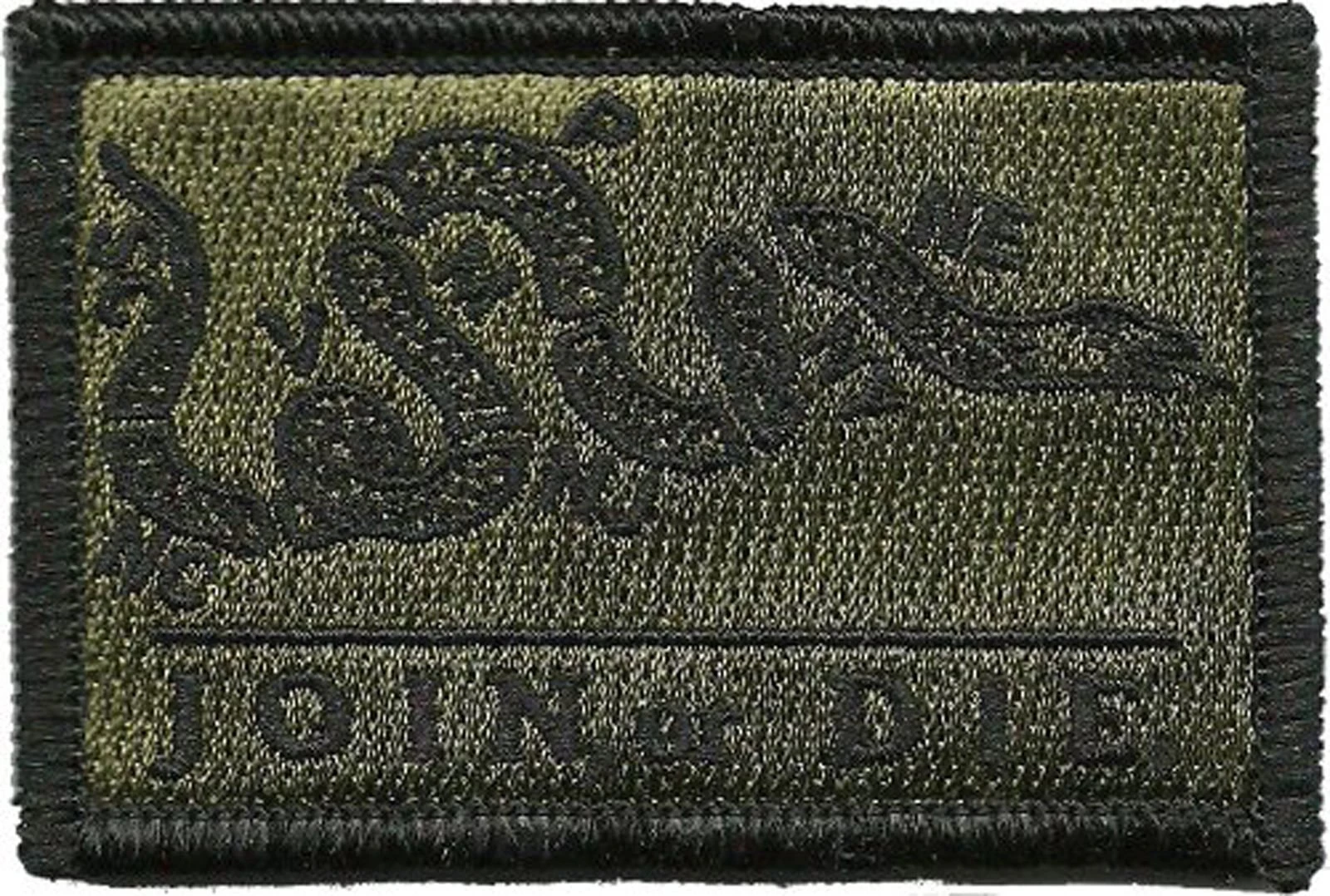 Join Or Die Tactical Patch - Olive Drab by Gadsden and Culpeper