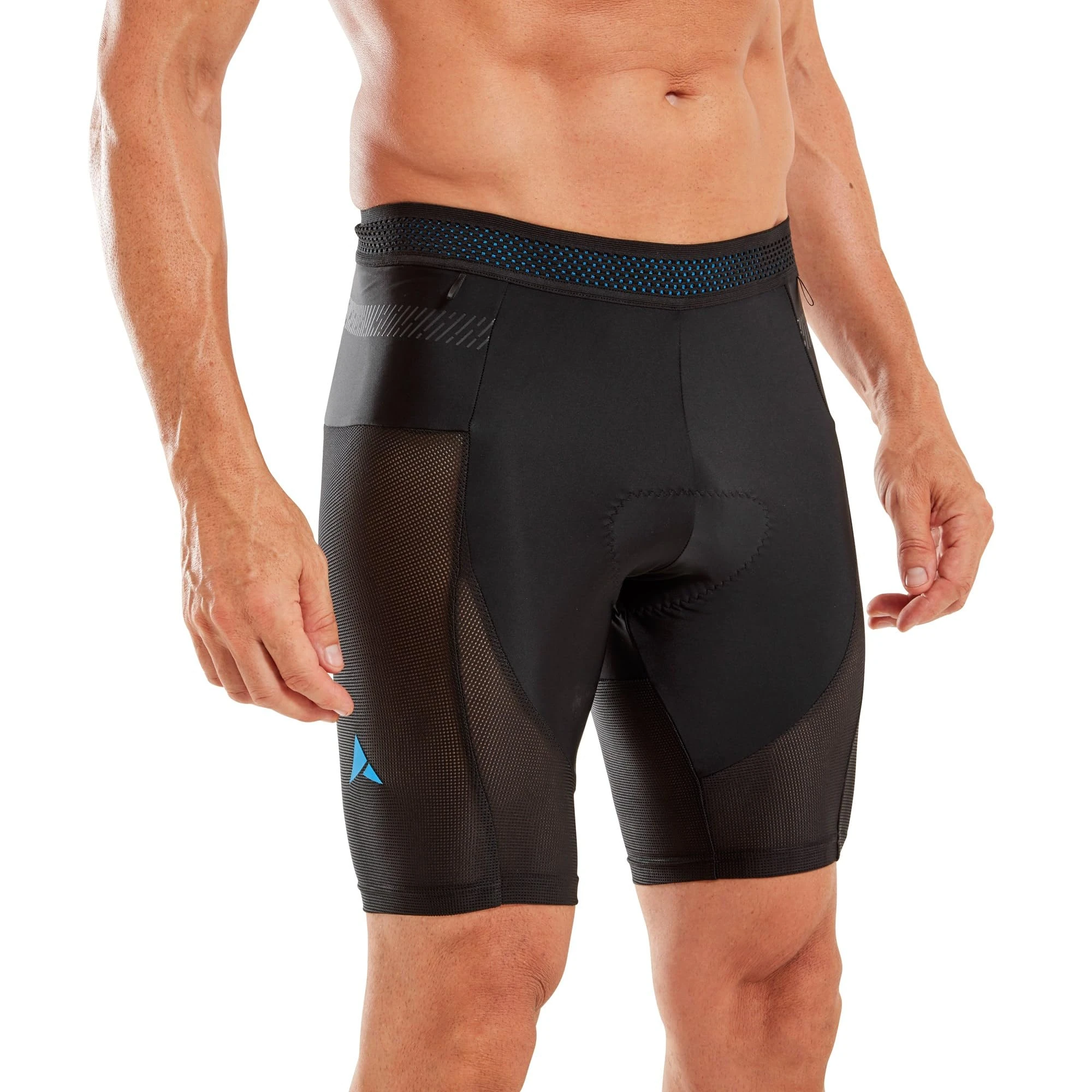 Altura Kielder Progel Plus Mens Padded Liner Shorts - Black, Medium/Gel Pad Under Short Chamois Padding Waist Cycling Underwear Cycle Pant Bike Clothing Man Ride Under Wear