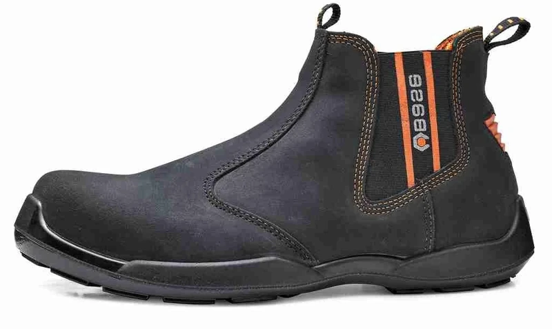 Base Protection B0652 Attitude Low Safety Shoe Black/Orange, 42