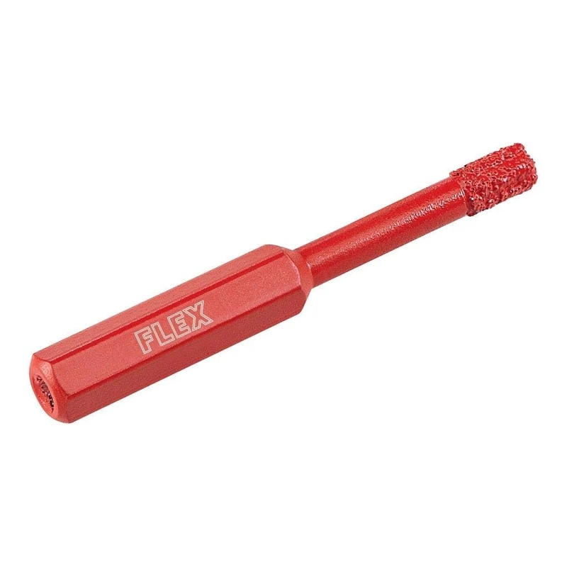 FLEX A386.286 Drill Bit Diamante Dd-Dry D6x30 Hex for DIYers & Professionals, Designed for Drilling and Material Removal