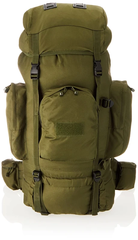 Mil-Tec Unisex Recom Backpack, olive, standard size, Mission