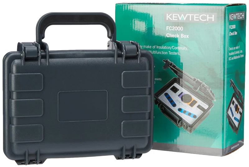 Kewtech FC2000 Fast Check Calibration Check Box for Continuity, Insulation Resistance and Earth Fault Loop Impedance Tester