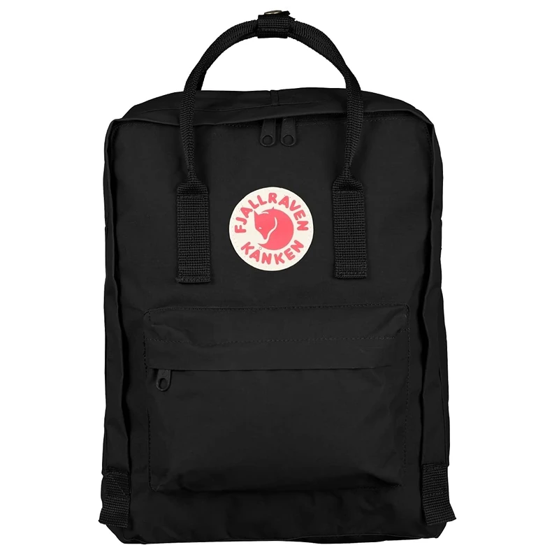 Fjällräven Kånken 23510-550 Unisex Waterproof Outdoor Hiking Backpack 38 x 27 x 13 cm, 16 Liter Black
