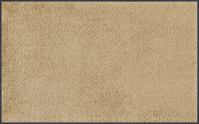 Door Mat Sand Yellow 75 x 120 cm beige