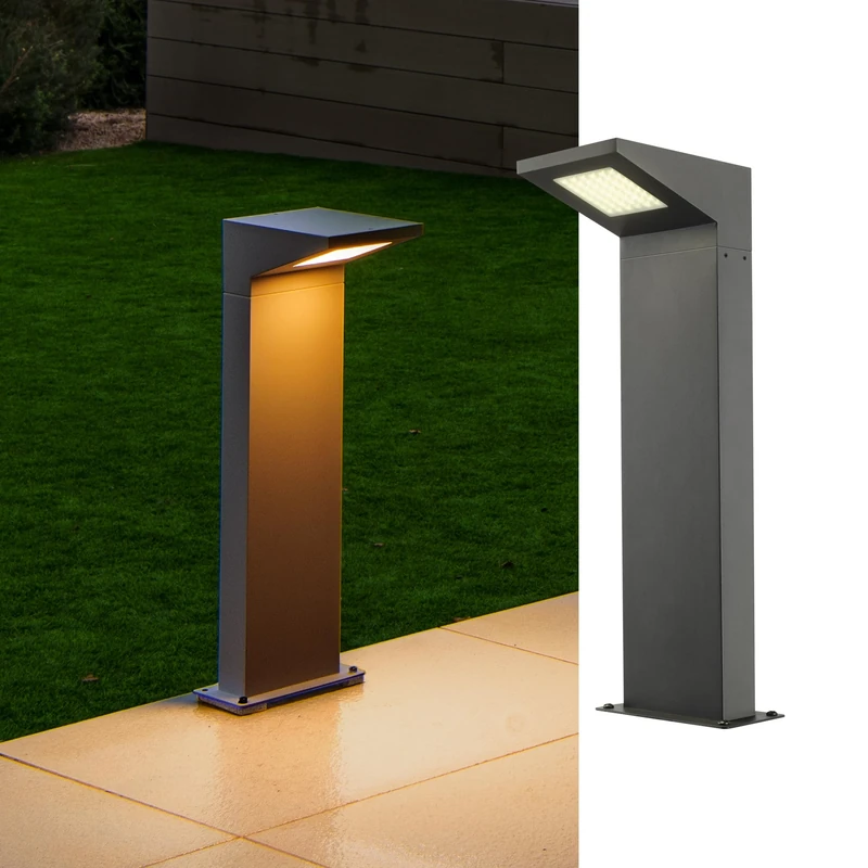 SLV Free-Standing lamp IPERI 50 / LED Outdoor Illumination for Paths, Walls, entrances, Outdoor Garden lamp / IP44 4000K 5W 320lm Anthracite