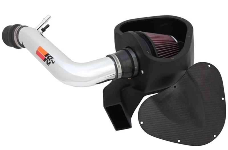 K&N Cold Air Intake Kit: High Performance, Increase Horsepower: Compatible with 2011-2014 Ford Mustang, 3.7L V6, 69-3529TP