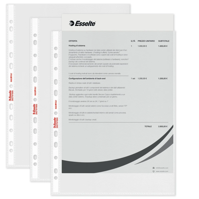 Esselte 244054 Envelope A Document Wallet