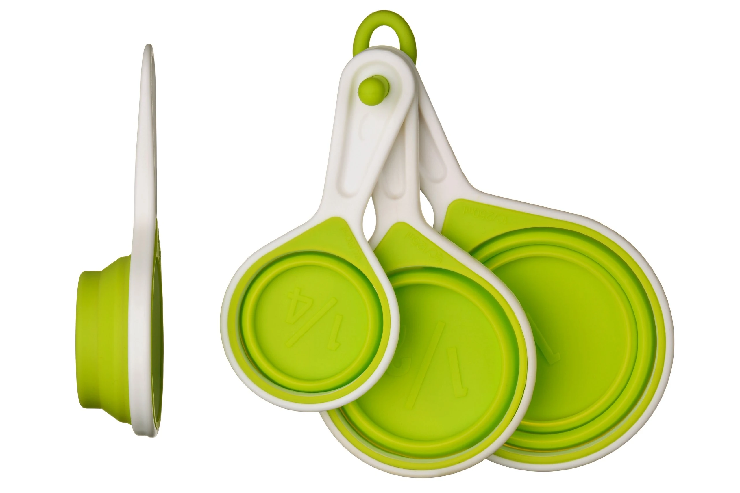 Premier Housewares Zing Measuring Cups - Lime Green, Set of 4