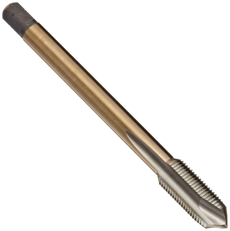 Dormer EP405/8 Series EP40 HSS-E-PM BSP Spiral Point Machine Tap, Bright Finish, 5/8" x 14 x 125mm