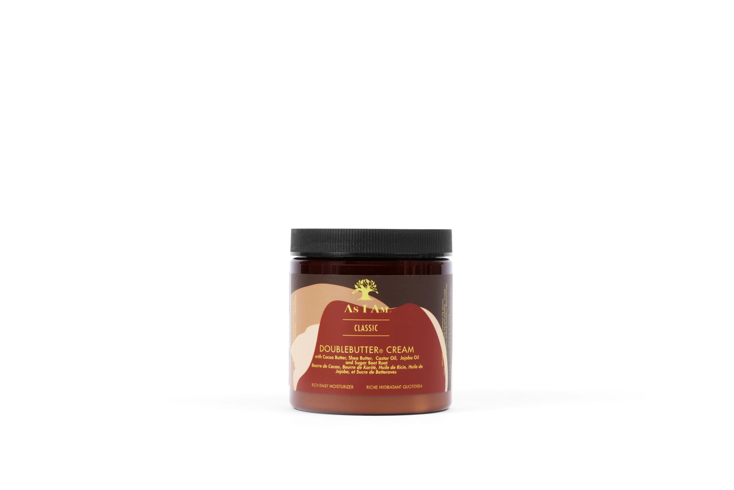 As I Am DoubleButter Cream Rich Daily Moisturizer, 227g/8 oz.