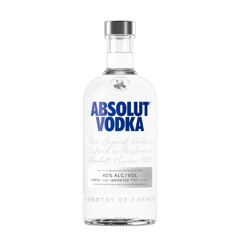 Absolut Original Swedish Vodka 70cl - 40% ABV Premium Spirit