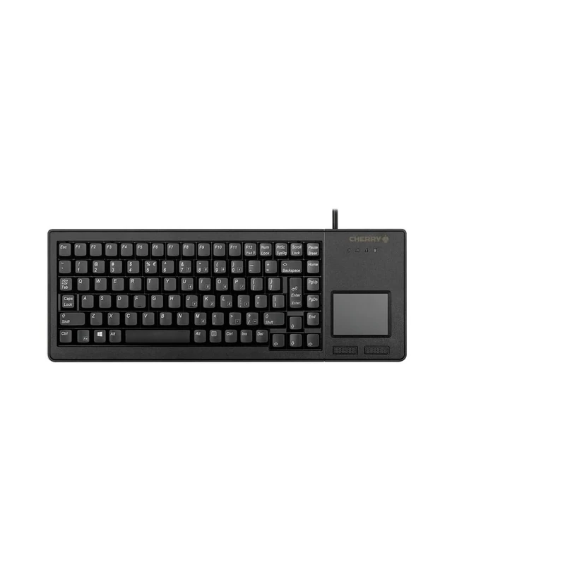 CHERRY G84-5500 XS, Compact Keyboard with Touchpad, French Layout (AZERTY), Wired (USB-A port), Mechanical ML Switches, Black