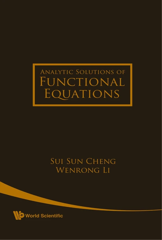 Analytic Solutions Of Functional Equations