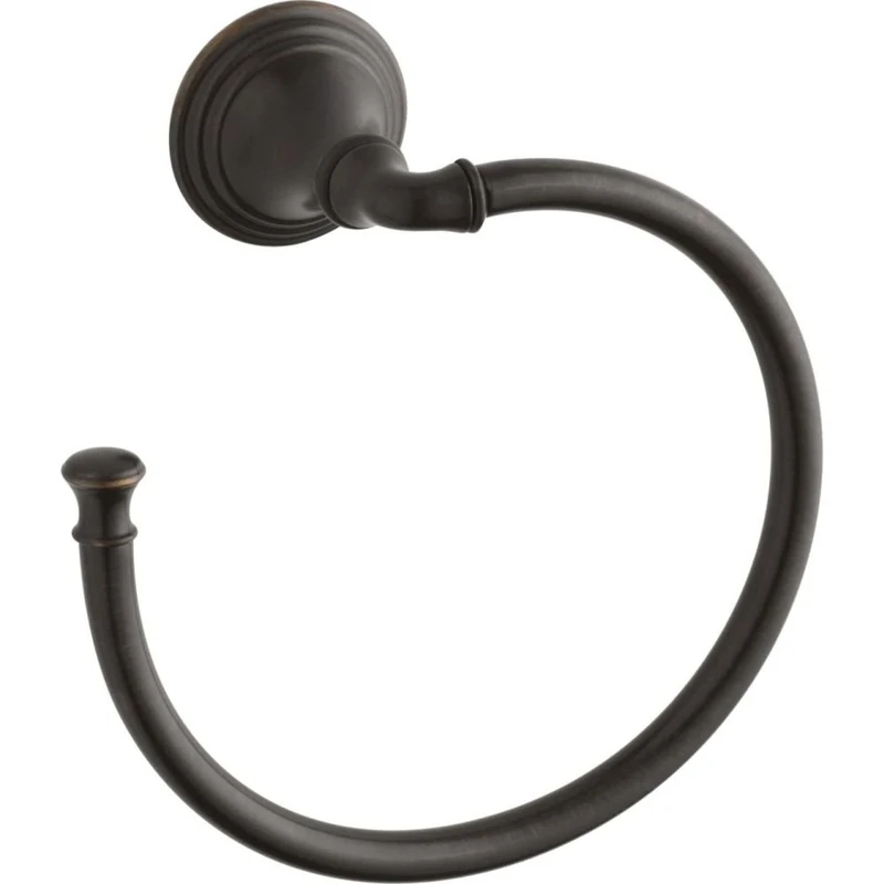 Kohler K-10557-2BZ Devonshire Towel Ring, Oil Rubbed Bronze