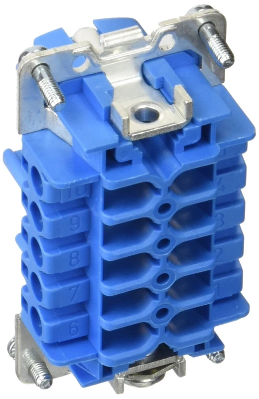 WIELAND 72.310.1053.9 Male Connector 10 Poles 16 A