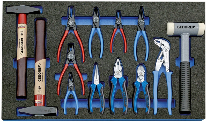 GEDORE 2005 CT4-8000 Tool Assortment - 13 pcs CT 4/4 Module