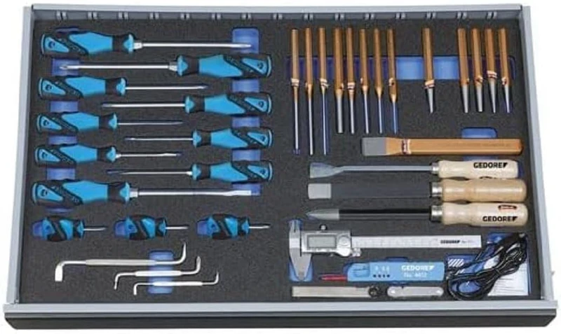GEDORE Tool Assortment in Check Tool Module, 37 Pieces, 1 Piece, 2005 CT4-2160-119 - Image 1