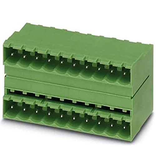 PHOENIX CONTACT MDSTB 2.5/12-G1-5.08 PCB Base Board Green 2.5mm² Nominal Cross Section 24 Terminals MDSTB 2.5/..-G1 Item Family 5.08mm Pitch 50 Pcs