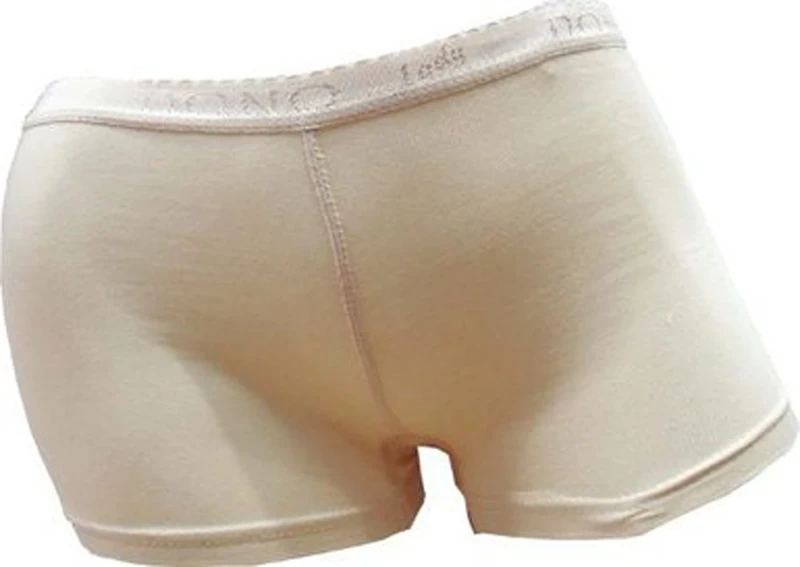 elegance1234 Ladies Superb Soft Stretch Cotton Lycra Sexy Shorts **Same Day Posting** (X-Large UK 16, Tan)