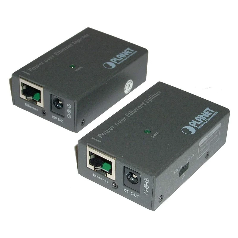 Kit Power Over Ethernet (PoE Injector + Splitter)