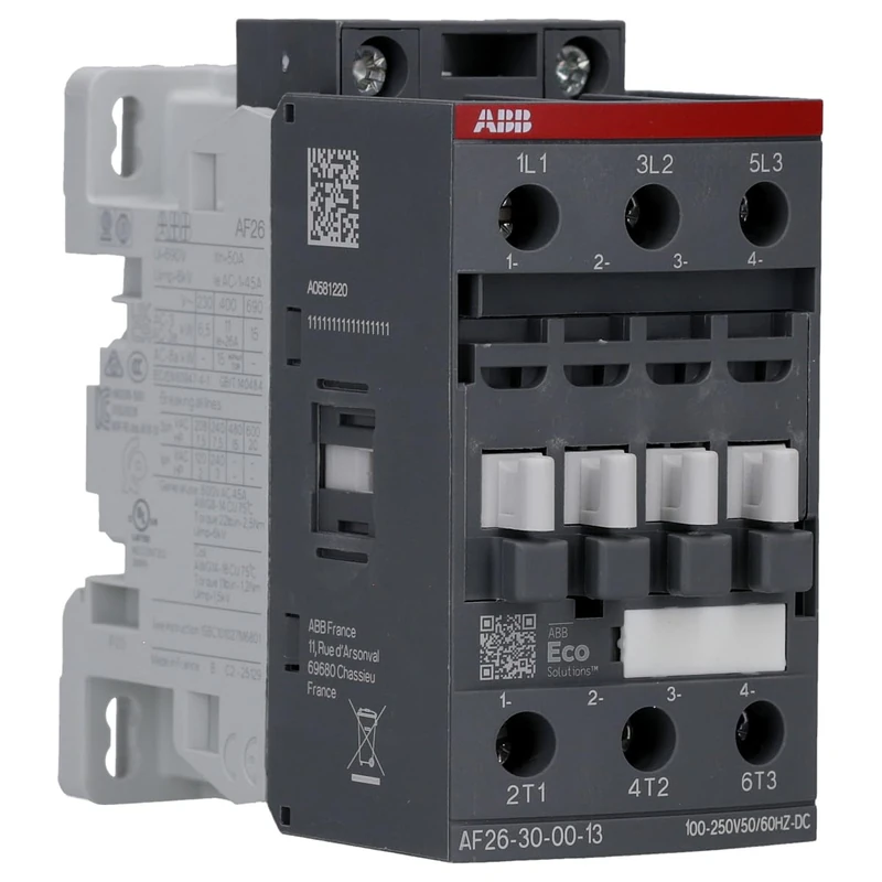 ABB AF26-30-00-13 100-250V, 50/60HZ-DC Contactor (ABB1SBL237001R1300)