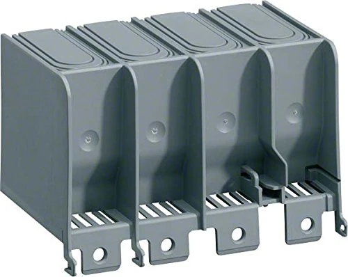 Hager X160 – cubreborne for X160 Switch 4 Poles Borne Long