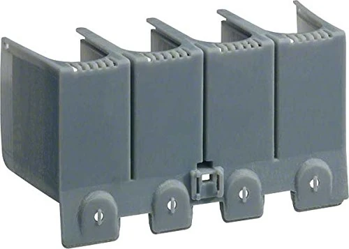 Hager X250 – cubreborne for X250 Switch 4 Poles Borne Long