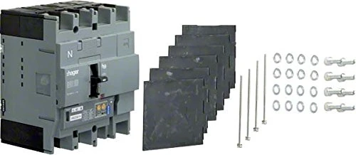 Hager H250 – Automatic Switch Box Moulded/0 H250 4p4d 50 KA 40 A LSI