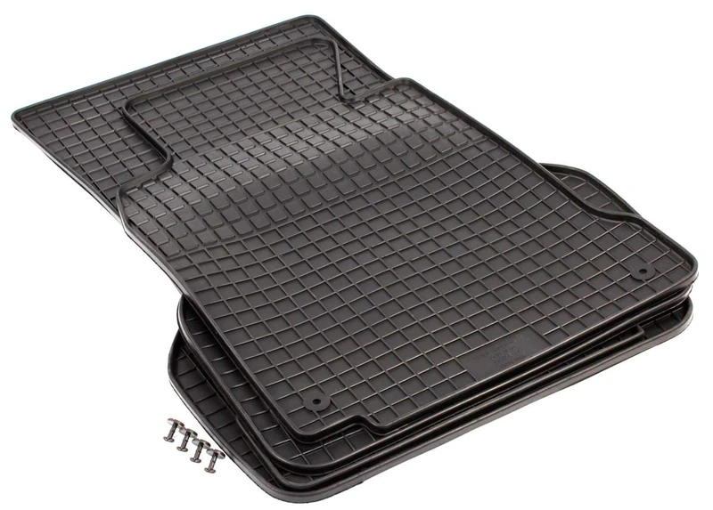 Petex 16210 Rubber Mats, Set of 4