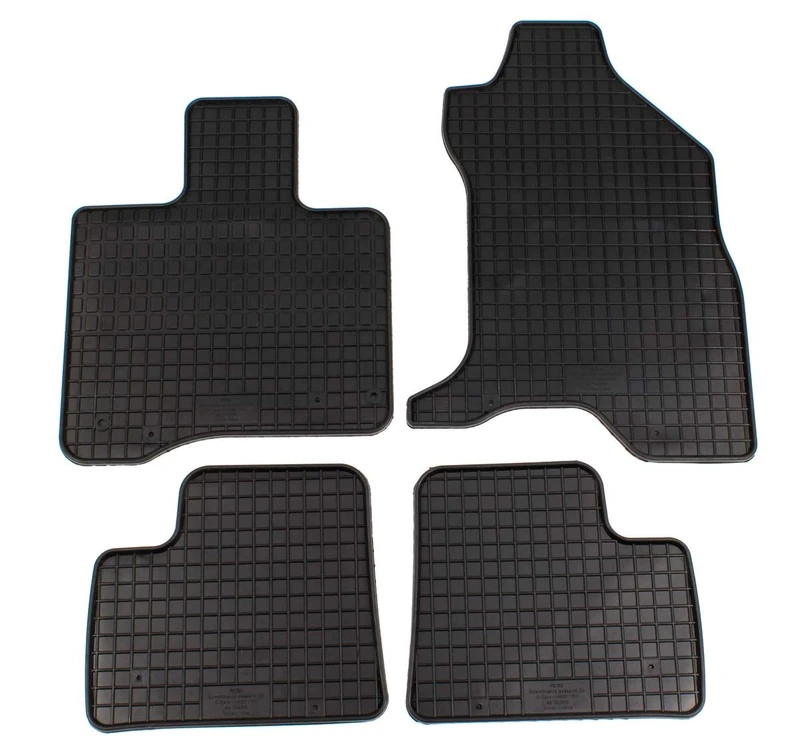 Petex 24510 Rubber Mats, Set of 4