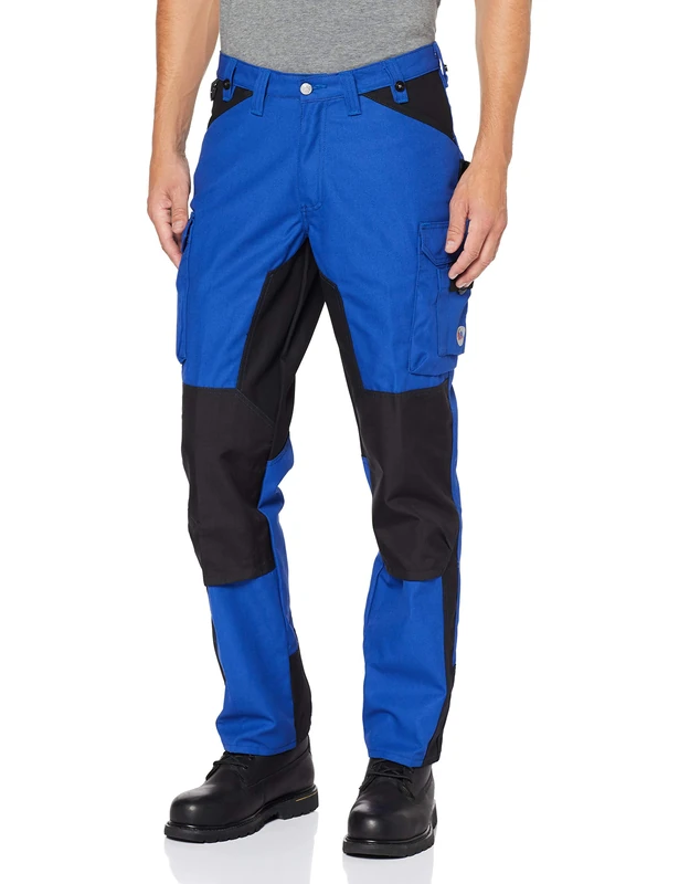 BP 1861-620-4832 Men'S Super-Stretch Trousers, Slim Silhouette With Higher Waist At The Back, 250,00 G/M², Fabric Blend With Stretch, Brown/Black, Size 37/38L