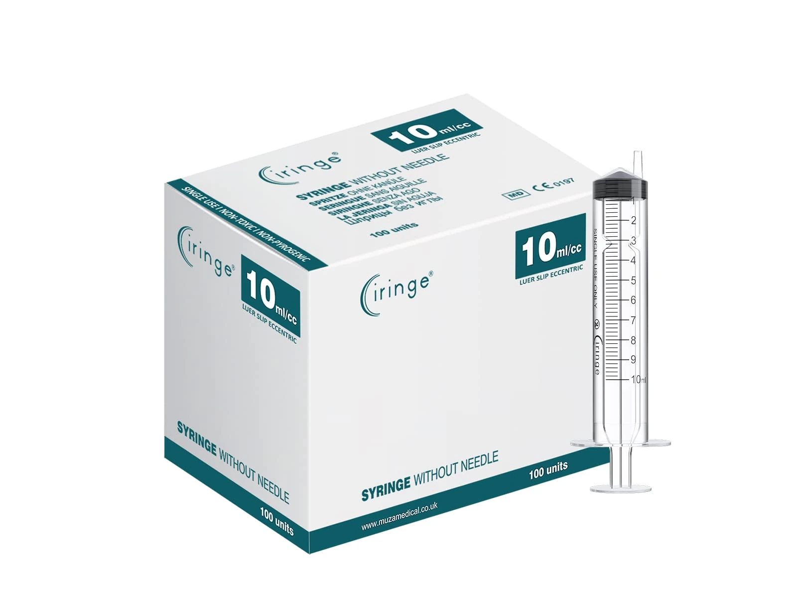 Ciringe 10 ml Syringe - Pack of 100