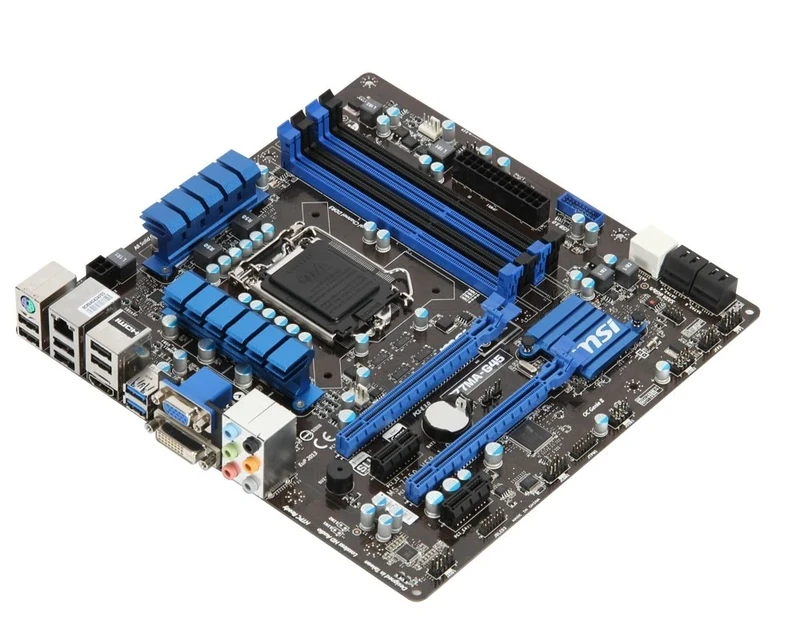 MSI Z77MA-G45 Motherboard (Intel Z77, Micro-ATX, RAID, SATA, Gigabite LAN, Socket LGA1155)