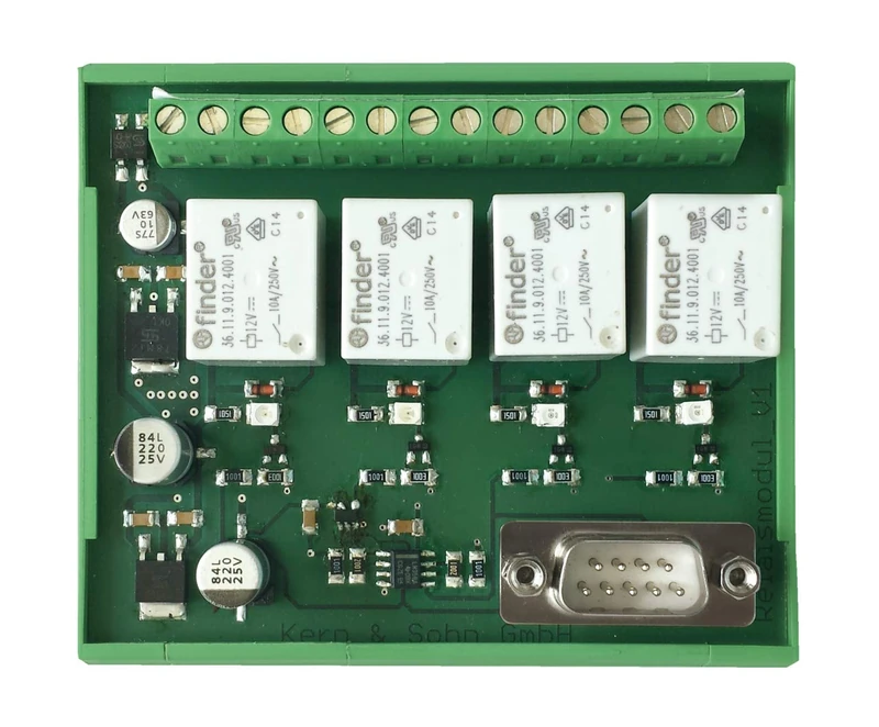Control Module With Integrated Relays for Example for Machine Control (I/o)